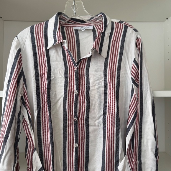 L’ACADEMIE Cloudline Dress in Wide Stripe - Picture 6 of 9